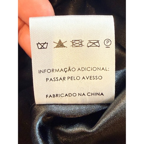 Anne Kanner Classic Black Lace Double Breast Peacoat Jacket Women 40 Date Night - Picture 6 of 9